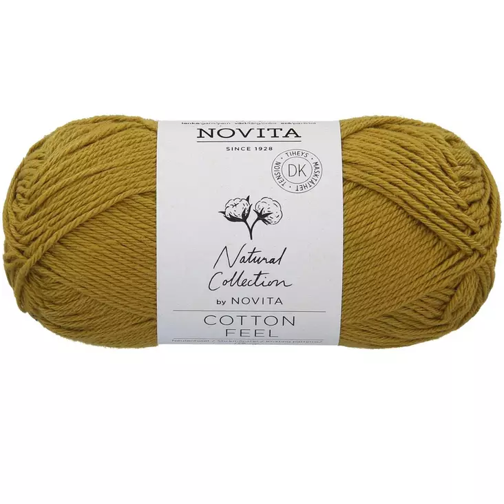 Lanka Cotton Feel 50G Savanni Novita - Puuvillalangat - 6412618200200 - 1
