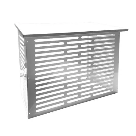 Valkoinen suojakotelo ilmalämpöpumpulle. - Ilmalämpöpumput ja tarvikkeet - 6430077740372 - 1