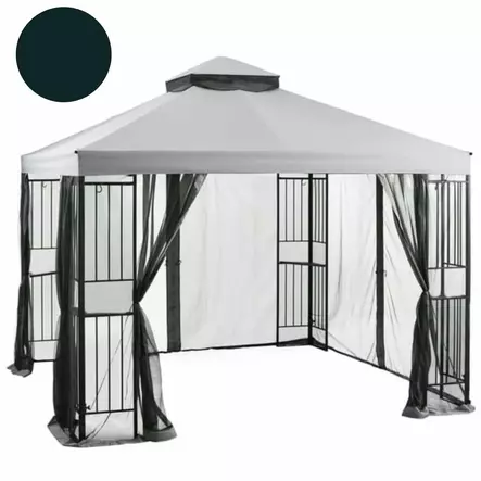 Paviljonki Barcelona musta - Paviljongit - 6438168117997 - 1